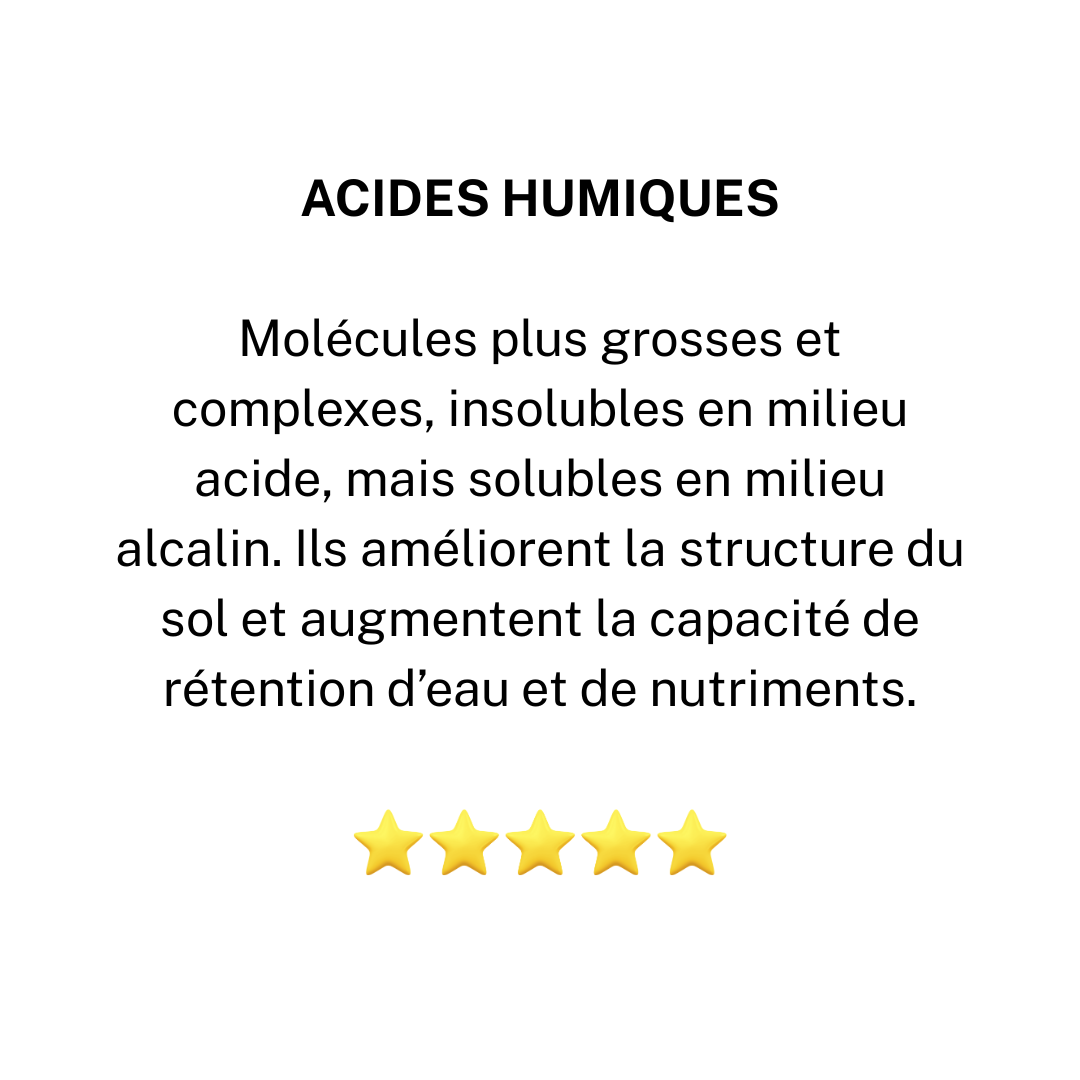 HUMIPOWER - Acides humiques et fulviques